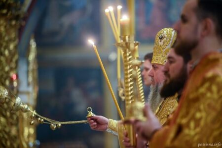У Михайлівському Золотоверхому соборі звершено Всенічне бдіння напередодні неділі м’ясопусної