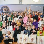 Блаженнійший Митрополит Епіфаній відвідав дитяче свято перед Великим постом