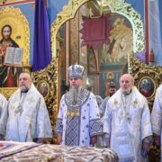 У Михайлівському соборі звершено заупокійну літургію за Патріархом Філаретом