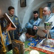 У Михайлівському соборі відбулося Всенічне бдіння перед Благовіщенням