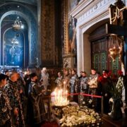 У Володимирському соборі звершено літію на могилі Патріарха Філарета