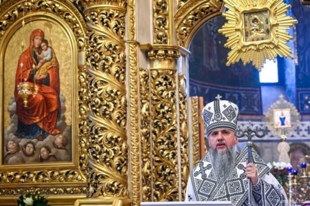 Митрополит Епіфаній на панахиді за Патріархом Філаретом: переможе правда і любов
