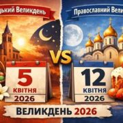 Різниця у 7 днів: чому Великдень у 2026 році не є спільним