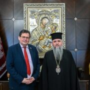Митрополит Епіфаній зустрівся з послом Великої Британії в Україні