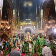 Митрополит Епіфаній очолив святкування П’ятидесятниці у Володимирському соборі Києва