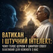 Ватикан і штучний інтелект: чому голос Церкви у цифрову епоху важливий для кожного з нас