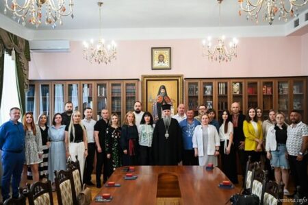 Митрополит Епіфаній відзначив представників WOG за підтримку поранених воїнів
