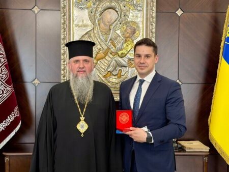 Митрополит Епіфаній прийняв Генерального консула України в Стамбулі