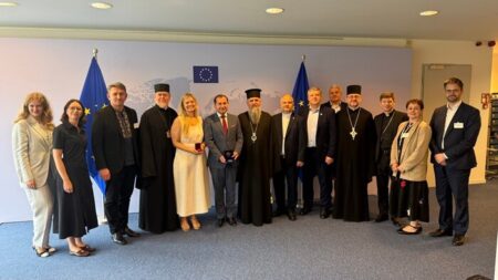 Голос українських Церков у серці Європи: Митрополит Епіфаній у Брюсселі говорив про війну, віру та майбутнє України