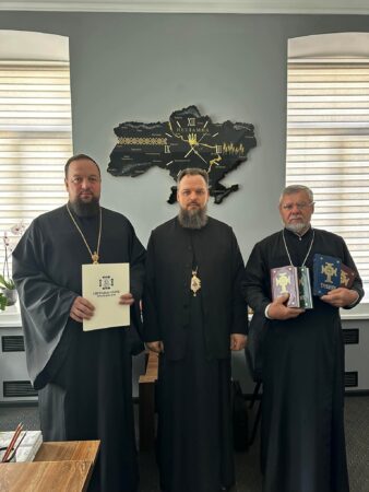 Новий благочинний Вишгородської єпархії — протоієрей Тарас Кобивак та духовенство